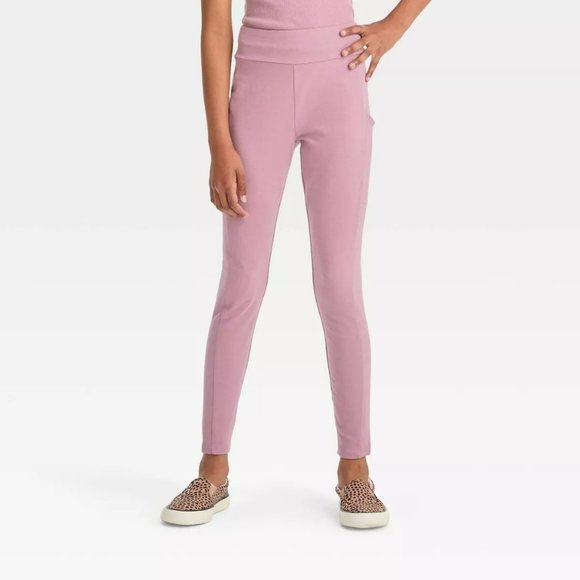 art class Other - Girls' V-Waist Ribbed Stash Pocket Leggings Art Class XL (14/16)